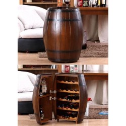 Masifart Fıçı Kapaklı Mini Bar