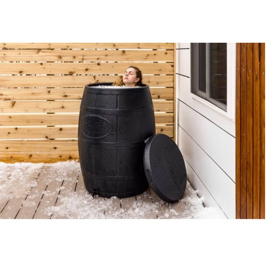 Masifart Fıçı Şok Havuzu Dikey Ahşap Küvet