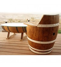 Masifart Fıcı Orta Sehpa ve Fıçı Koltuk Takım