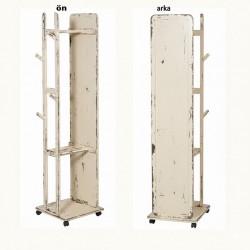Masifart Longa Aynalı Askılık Eskitme Lake