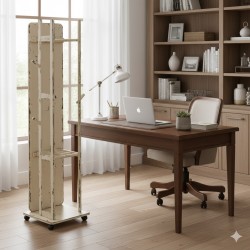 Masifart Longa Aynalı Askılık Eskitme Lake