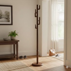 Masifart Bethil Kaktüs Askılık Ceviz