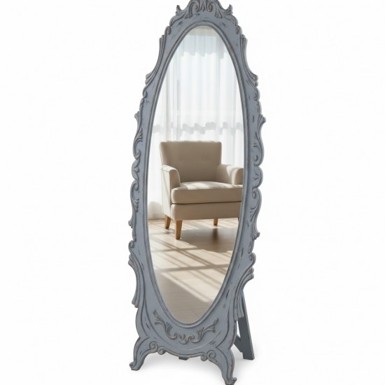 Masifart Tracy Ayaklı Lale Oval Boy Ayna 