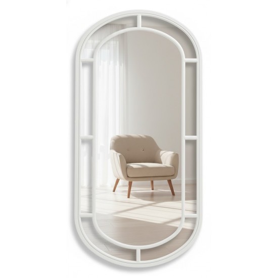 Masifart Grave Bambu Kavisli Boy Ayna 