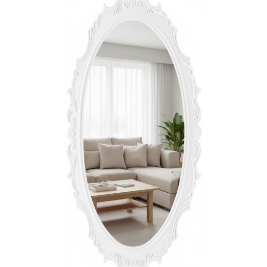 Masifart Blancus 140 Lık Oval Lale Ayna 