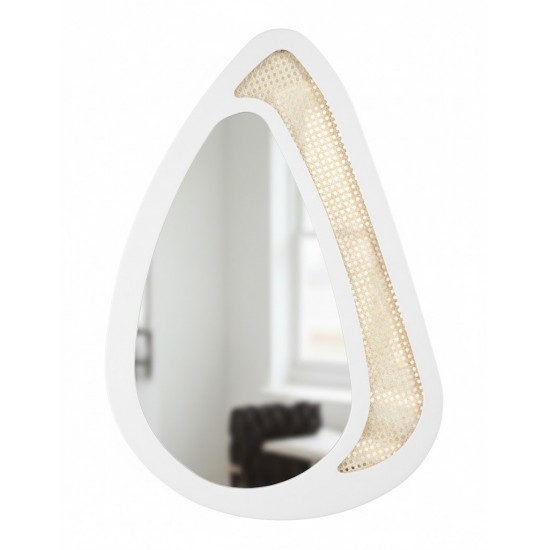 Masifart Fluvius Hasırlı Asimetrik Ayna 