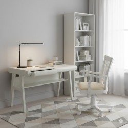 Masifart Claudus 120 cm Meşe Spor Çalışma Masası 