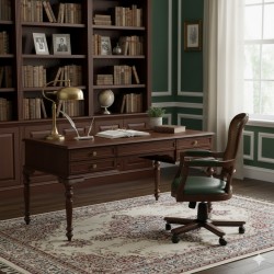 Masifart Mensa 180 Lik Çizgili Torna Çalışma Masası 