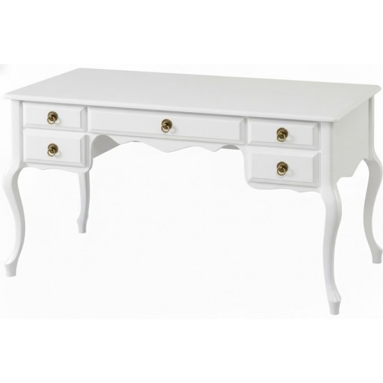 Masifart Gabin 5 Çekmeceli 140 cm Lükens Çalışma Masası 