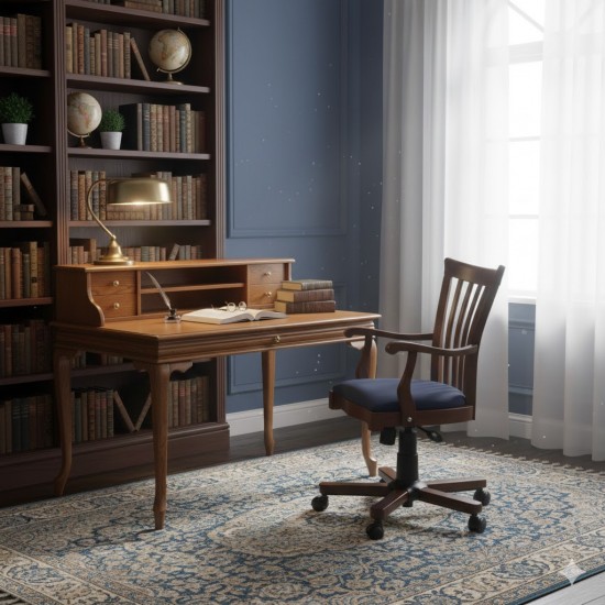 Masifart Hilary 110 Luk Raflı Lükens Çalışma Masası 