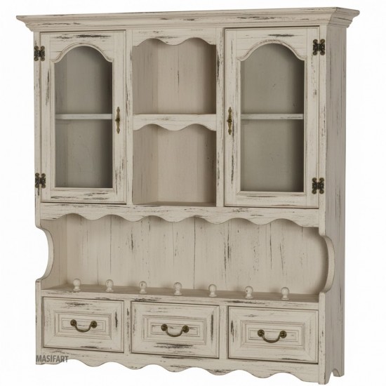 Masifart Epione Köy Dolabı Cilasız Ham