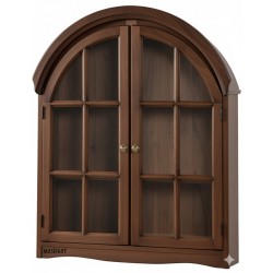 Masifart Gabin Kubbeli Köy Dolabı Cilasız Ham