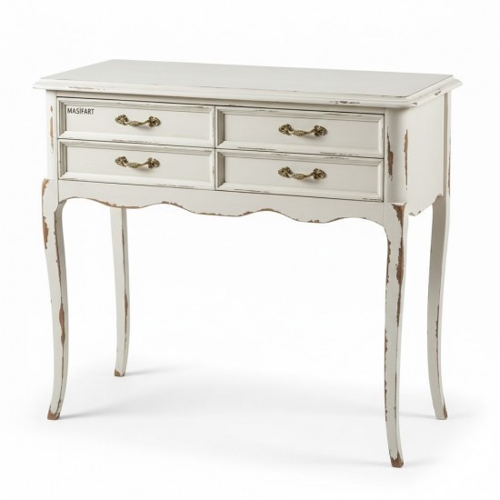 Masifart Allyda Rustik 4 Çekmeceli Dresuar 