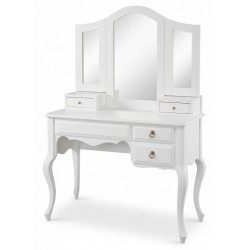 Masifart Mauriti 3 Çekmeceli Lükens Makyaj Masası 