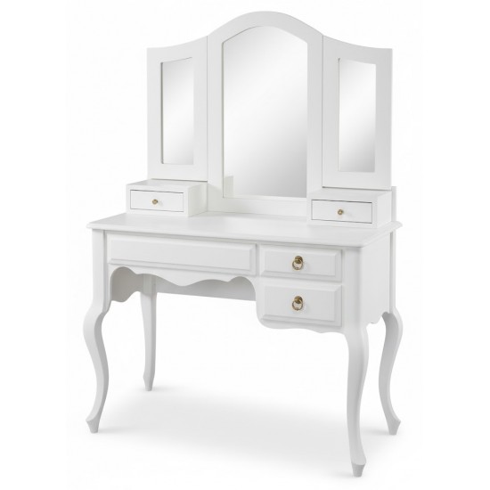 Masifart Mauriti 3 Çekmeceli Lükens Makyaj Masası 