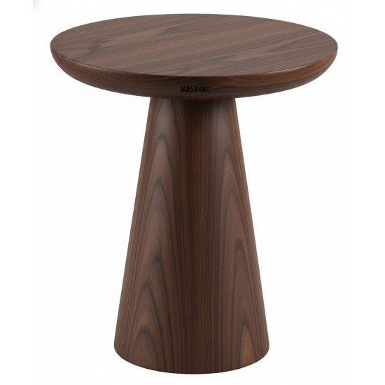 Masifart Fido Düz Mantar Yan Sehpa 