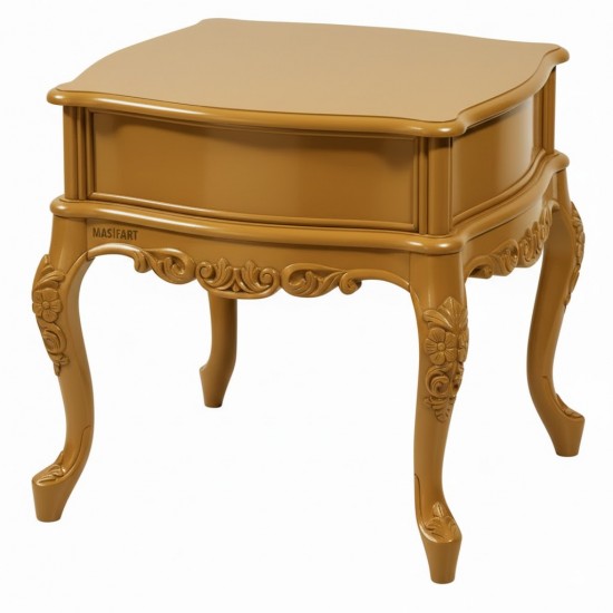 Masifart Hades Barcelona Oymalı Yan Sehpa 