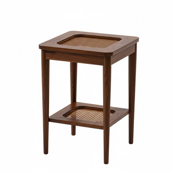 Masifart Adelyna Bohem Kare Hasırlı Saksılık 