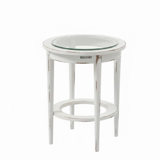 Masifart Brend Bohem Yuvarlak Camlı Saksılık 