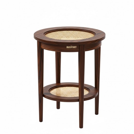 Masifart Christ Bohem Yuvarlak Hasırlı Saksılık 