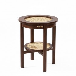 Masifart Afrod Çapraz Yuvarlak Hasırlı Saksılık 