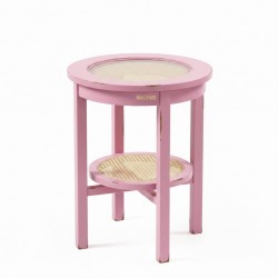 Masifart Afrod Çapraz Yuvarlak Hasırlı Saksılık 