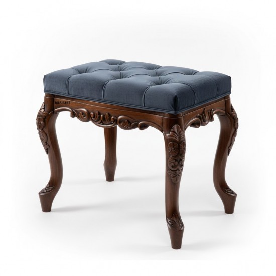 Masifart Ortens 55 Lik Kavisli Oymalı Puf 