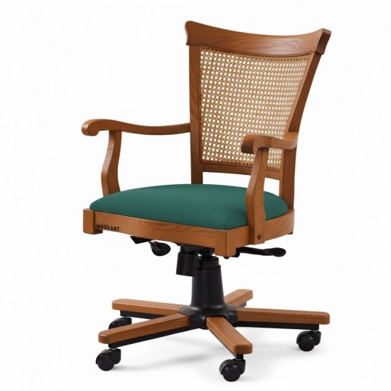 Masifart Beta Hasırlı Şerif Döner Koltuk 