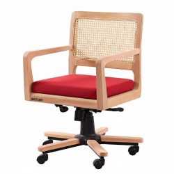 Masifart Silver Hasırlı Spor Döner Koltuk 