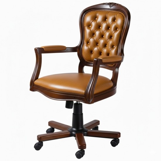 Masifart Field Oymalı Döner Koltuk 