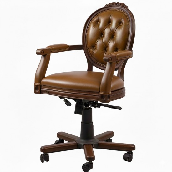 Masifart Nimbus Madalyon Oymalı Döner Koltuk 