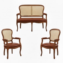 Masifart Tavian Hasırlı Klasik Çay Takımı 