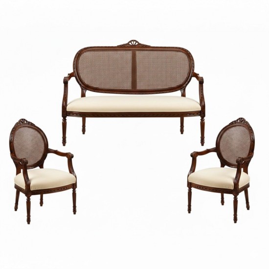 Masifart Amandi Hasırlı Papatya Çay Takımı 