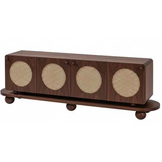 Masifart Adria Hasırlı 230 Luk Yuvarlak Konsol 