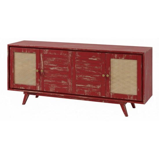 Masifart Sümer Hasırlı Robus Meşe Konsol 