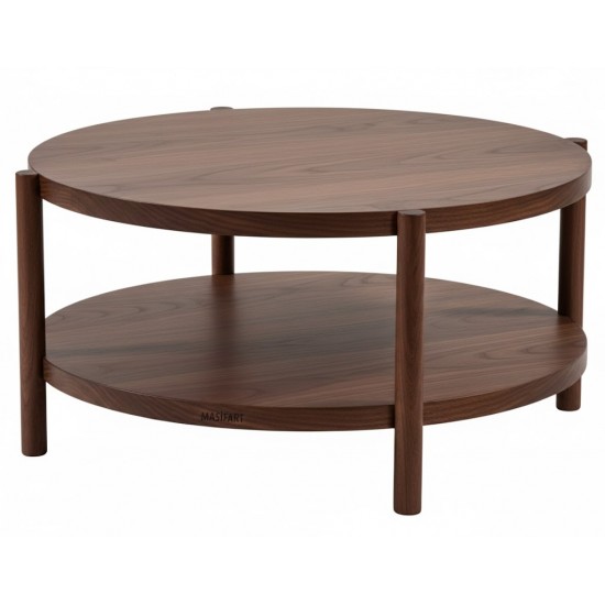 Masifart Scapula Abelya Meşe Orta Sehpa 