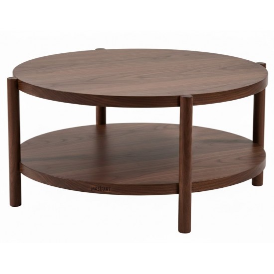 Masifart Tinus Abelya Ceviz Orta Sehpa 