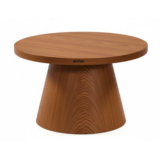 Masifart Lucca Kayın Fıçı Orta Sehpa 