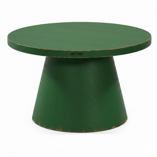 Masifart Lucca Kayın Fıçı Orta Sehpa 