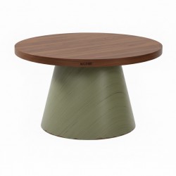 Masifart Prophe Ceviz Fıçı Orta Sehpa 