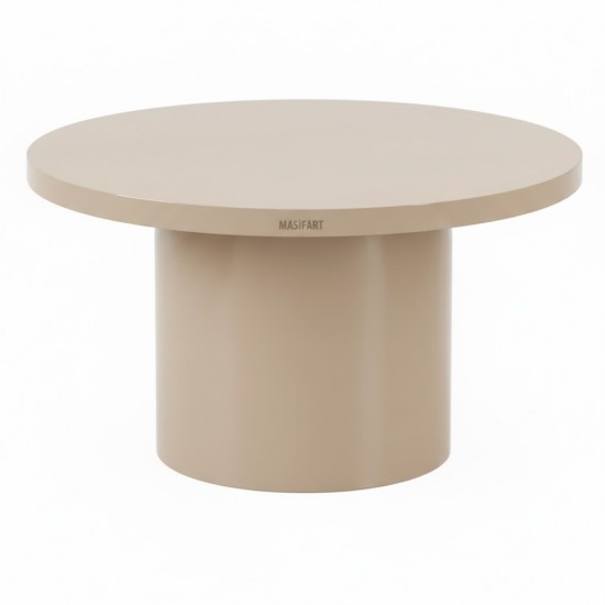 Masifart Virage Meşe Silindir Orta Sehpa 