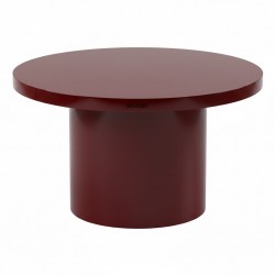 Masifart Paraski Ceviz Silindir Orta Sehpa 