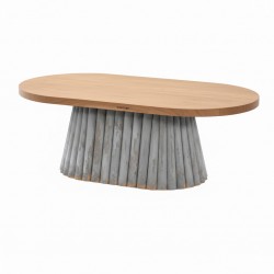 Masifart Sebas Papatya Oval Orta Sehpa 