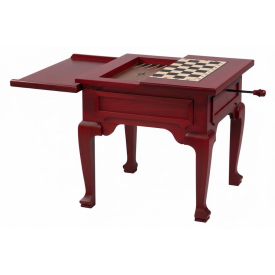 Masifart Gustel Kapaklı Küçük Tavla Sehpa 