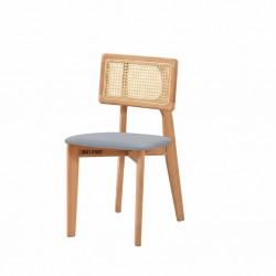 Masifart Fabrici Hasırlı Zion Sandalye 