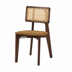 Masifart Gillian İnce Hasırlı Zion Sandalye 