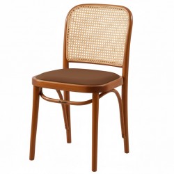 Masifart Avgustin Hasırlı Petek Döşemeli Sandalye 