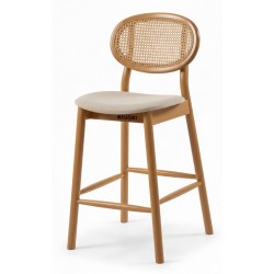 Masifart Damina Hasırlı Miami Bar Sandalyesi 