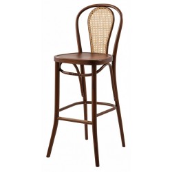 Masifart Zeus Hasırlı Vazo Bar Sandalyesi 