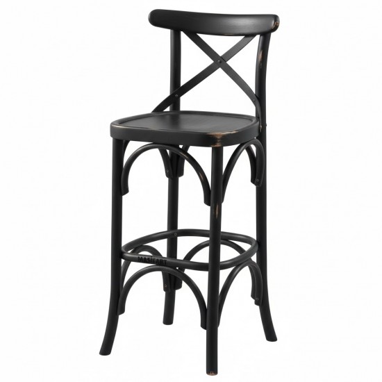 Masifart Apolinar Tonet Çapraz Bar Sandalyesi 